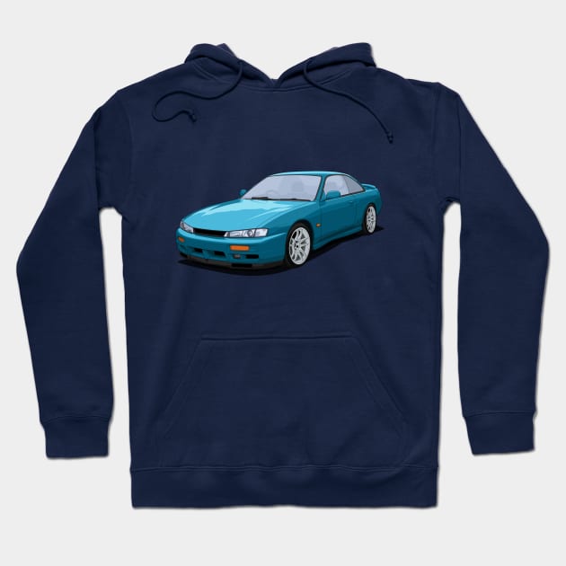 Nissan 200sx s14 Kouki Hoodie by ArtyMotive